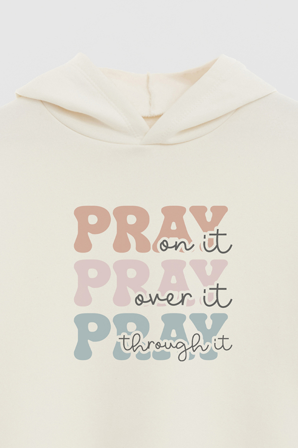 HOODIE ESTAMPADO CRISTIANO PRAY