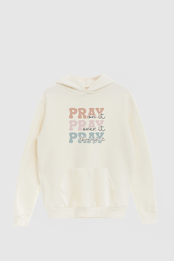 HOODIE ESTAMPADO CRISTIANO PRAY
