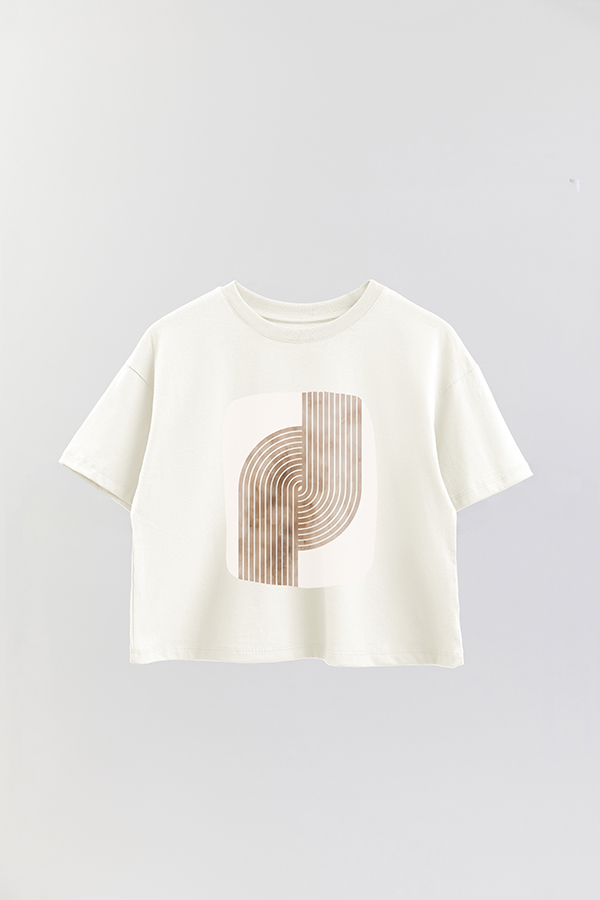 REMERA CROP ESTAMPADA ART 91