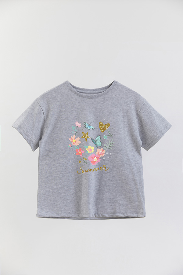 REMERA GIRL OVER SUMMER GLIT