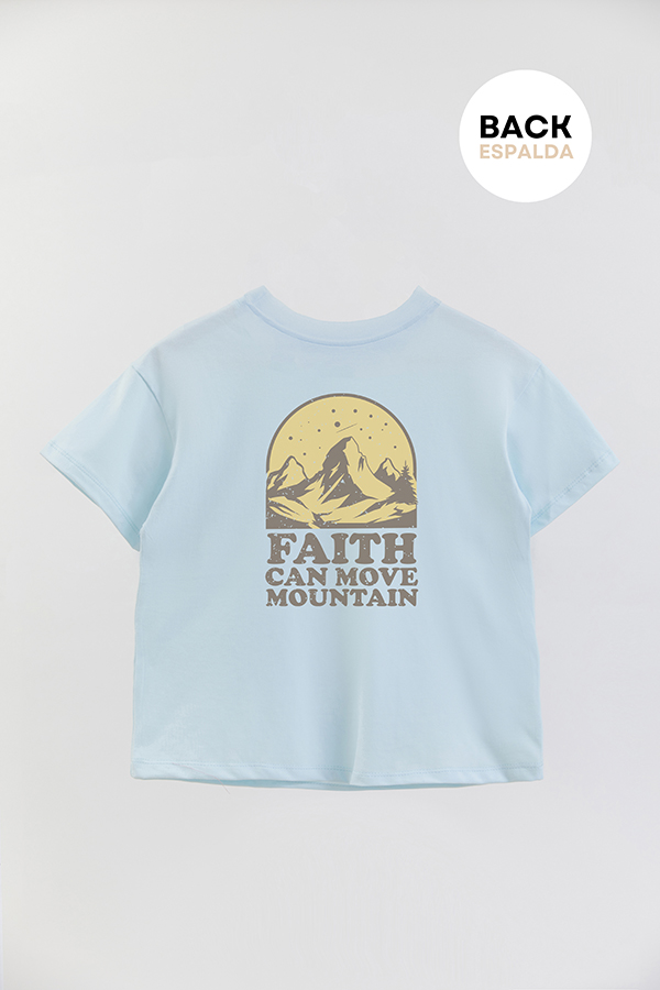 REMERA BOY OVER RETRO ADVENTURE FAITH