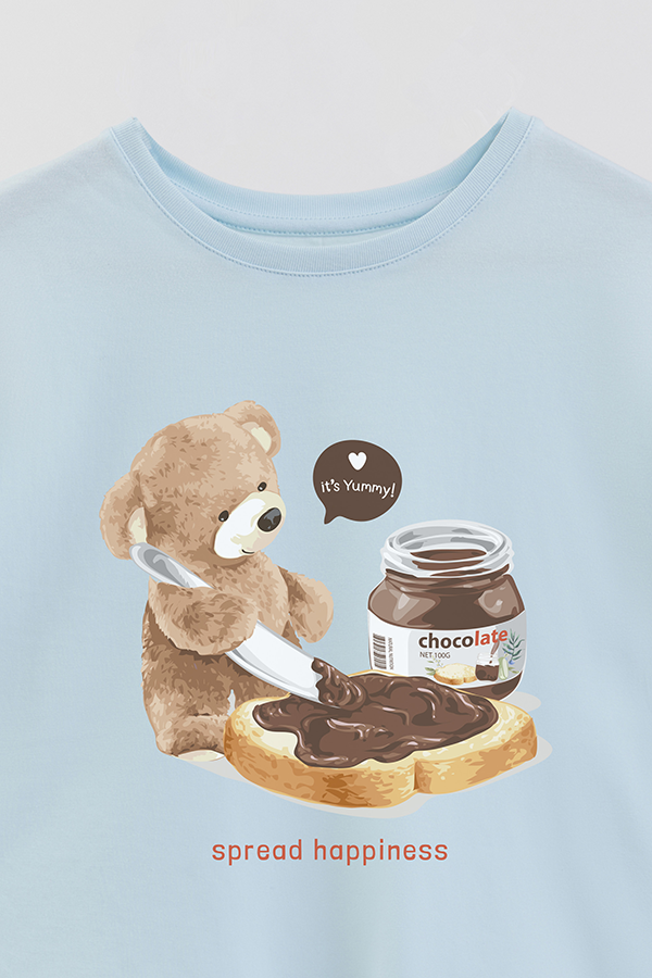 REMERA GB OVERSIZE CHOCOLATE