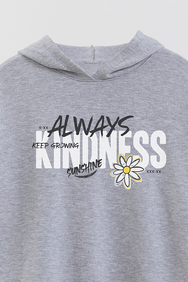 HOODIE RUSTICO GIRL URBAN ALWAYS KINDNESS