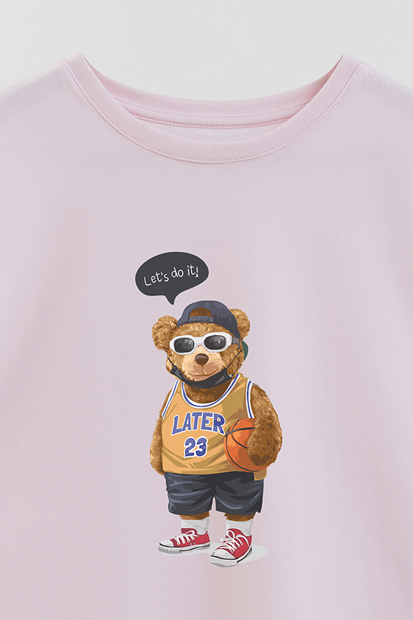 REMERA GB OVERSIZE TEDDY BASKETBALL PLAYER