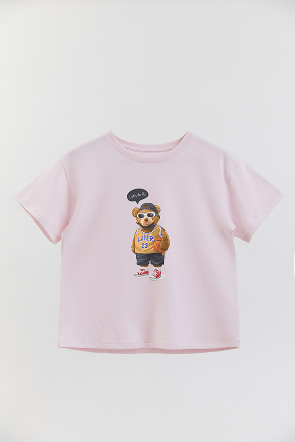 REMERA GB OVERSIZE TEDDY BASKETBALL PLAYER