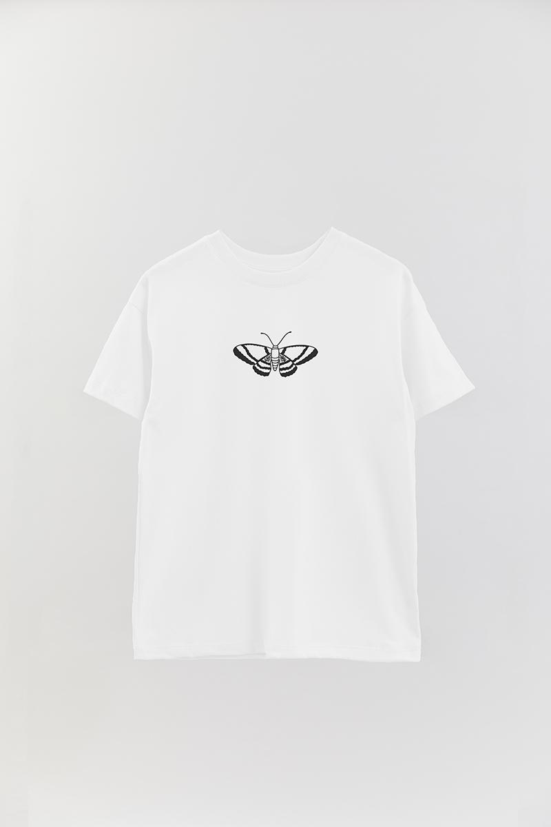 REMERA OVER ESTAMPADA UNISEX BUTTERFLY