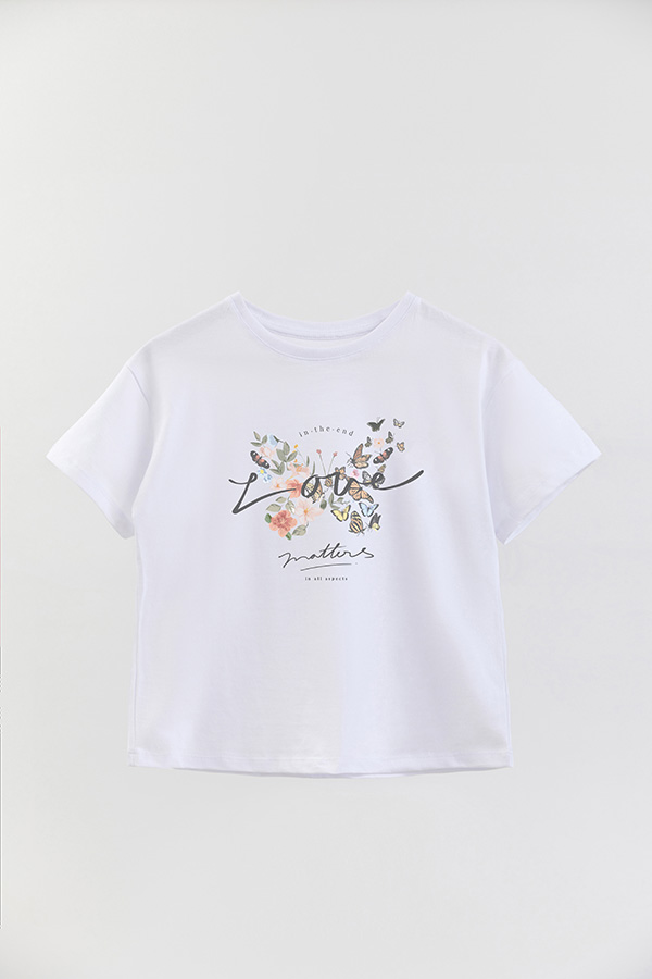 REMERA GIRL OVER LOVE MATTERS