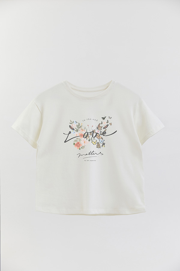 REMERA GIRL OVER LOVE MATTERS