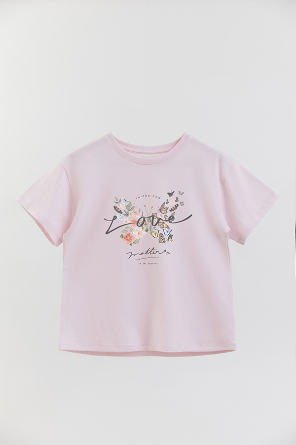 REMERA GIRL OVER LOVE MATTERS