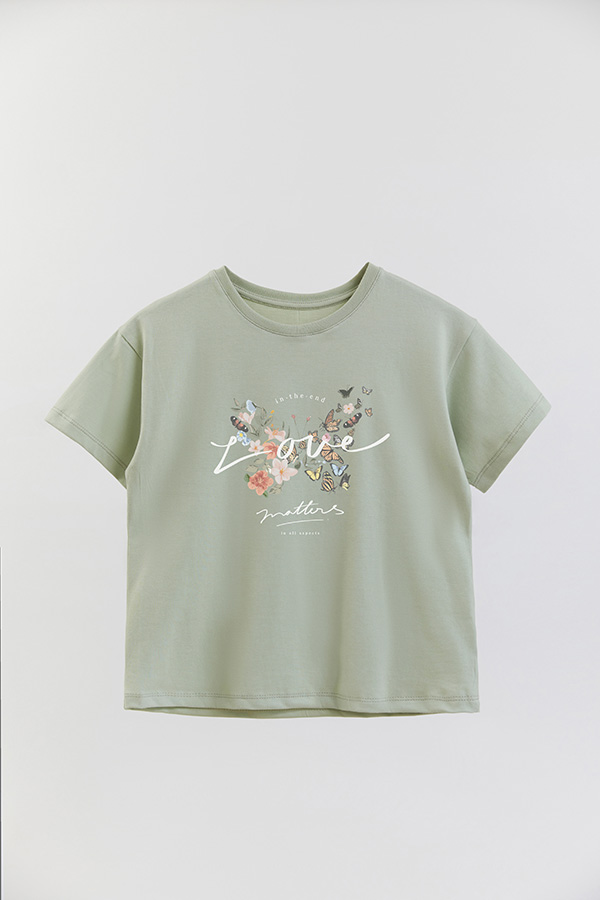 REMERA GIRL OVER LOVE MATTERS