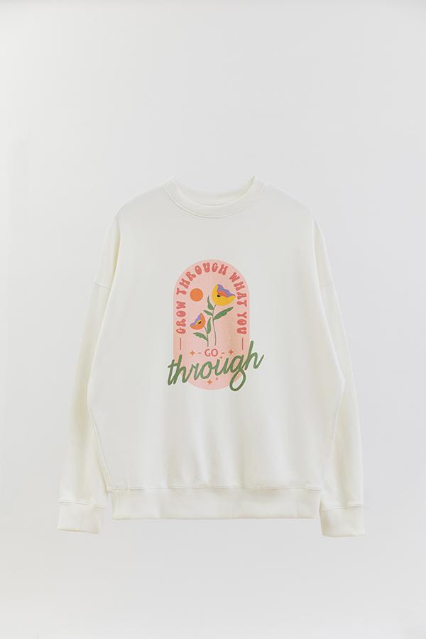 BUZO CREWNECK ESTAMPADO RTR GROW THROUGH
