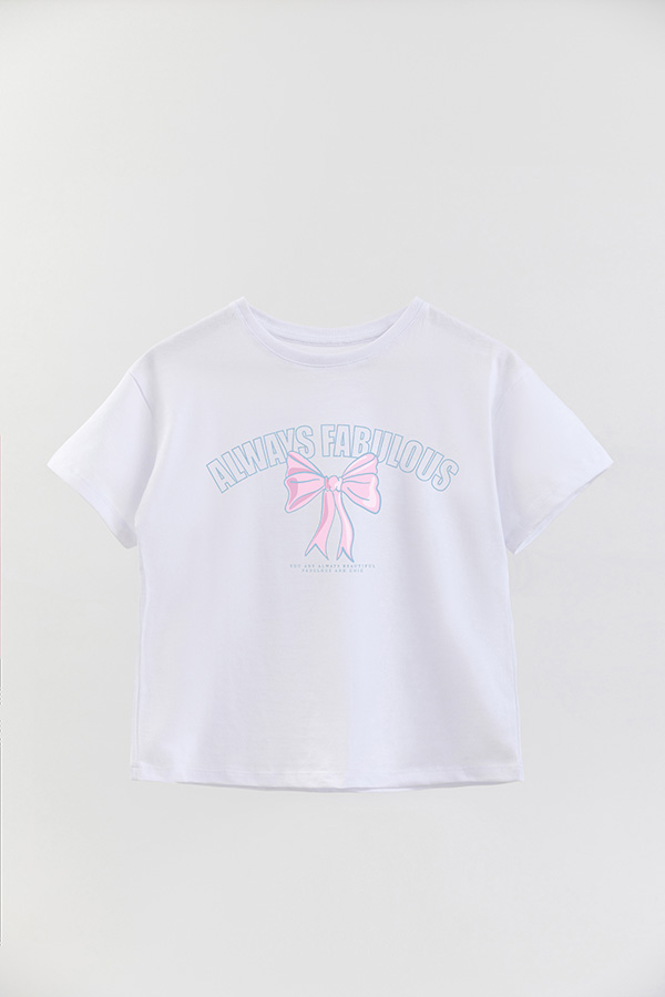 REMERA GIRL OVER ALWAYS FABULOUS