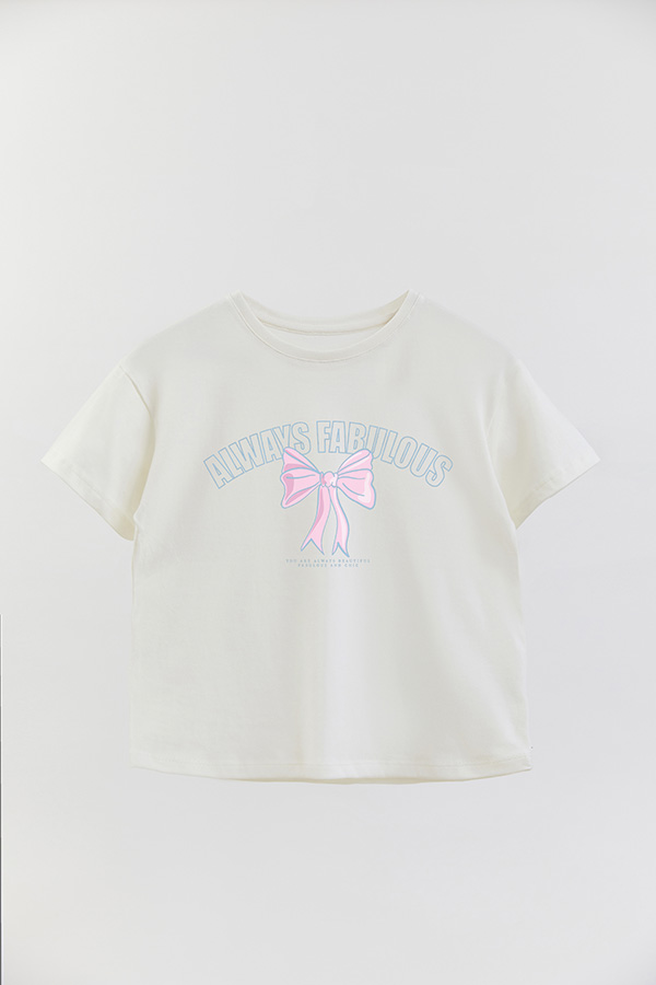 REMERA GIRL OVER ALWAYS FABULOUS