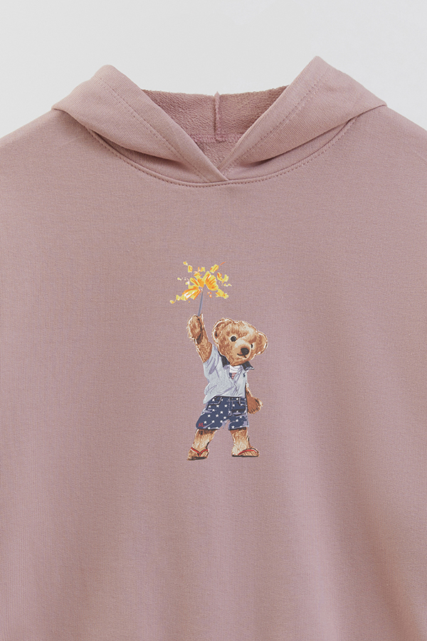 HOODIE RUSTICO KID BEAR STAR