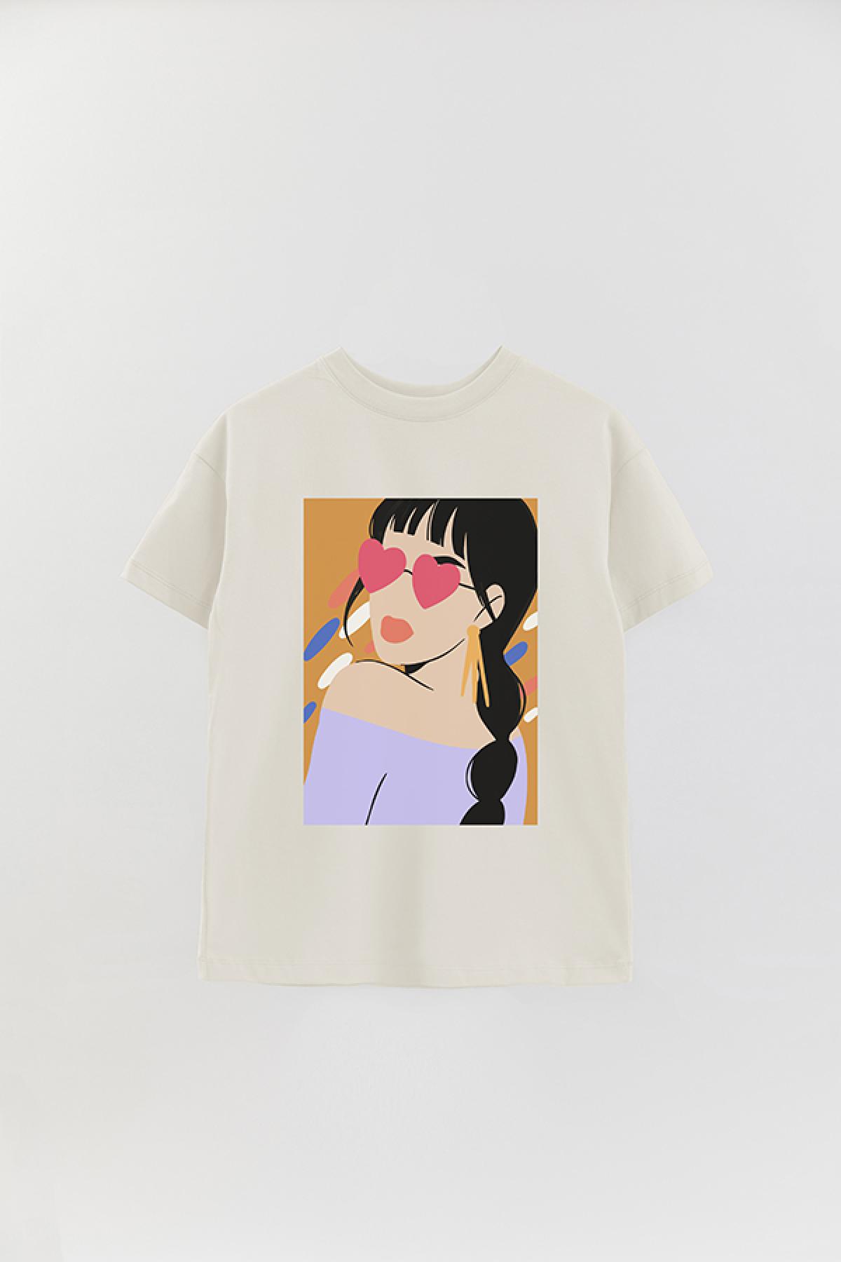 REMERA OVER ESTAMPADA W TRENDY FASHION 8