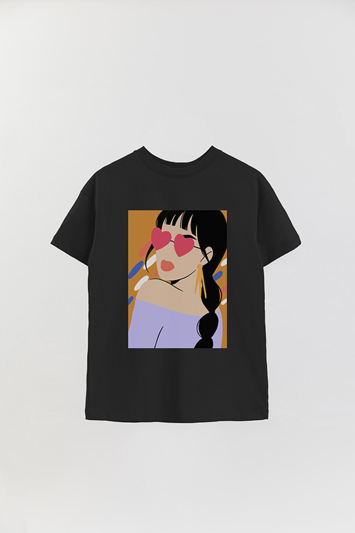REMERA OVER ESTAMPADA W TRENDY FASHION 8