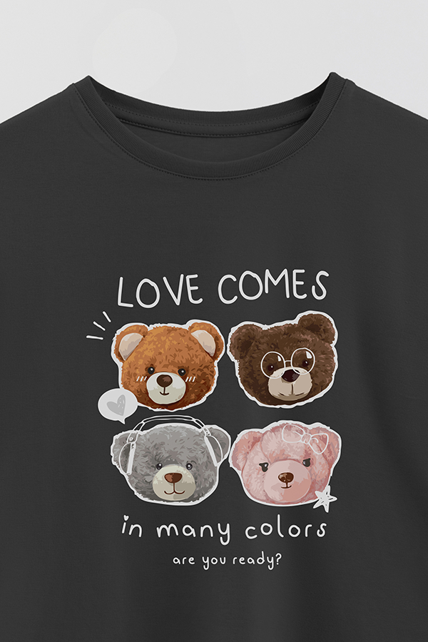 REMERA GB OVERSIZE LOVE COMES