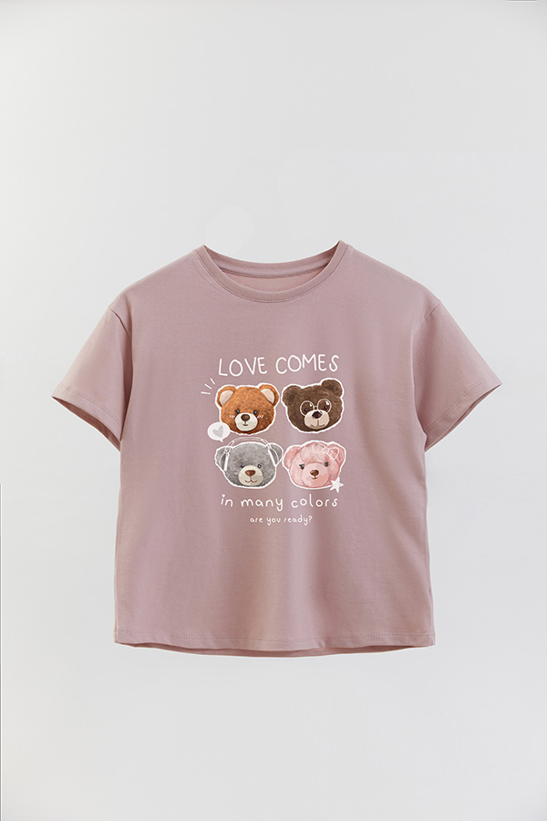 REMERA GB OVERSIZE LOVE COMES