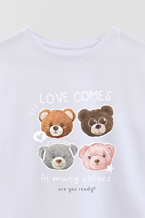 REMERA GB OVERSIZE LOVE COMES