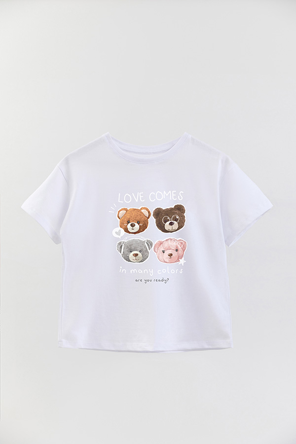 REMERA GB OVERSIZE LOVE COMES