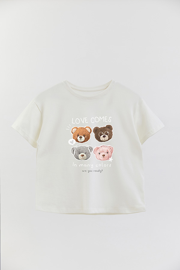 REMERA GB OVERSIZE LOVE COMES