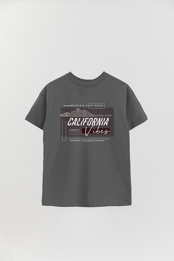 REMERA OVER ESTAMPADA CALIFORNIA VIBES