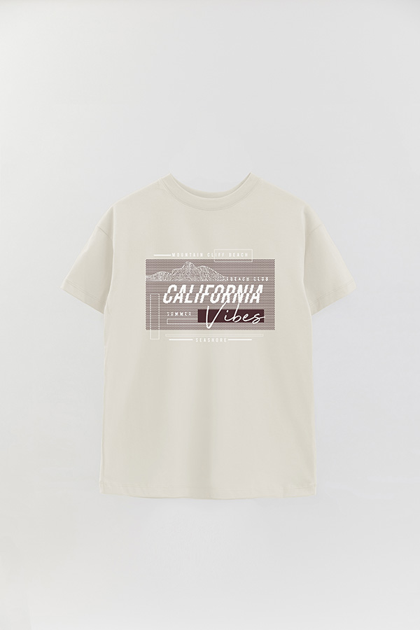 REMERA OVER ESTAMPADA CALIFORNIA VIBES