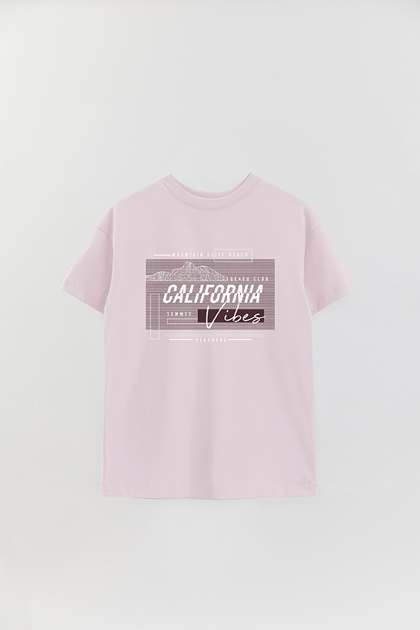 REMERA OVER ESTAMPADA CALIFORNIA VIBES