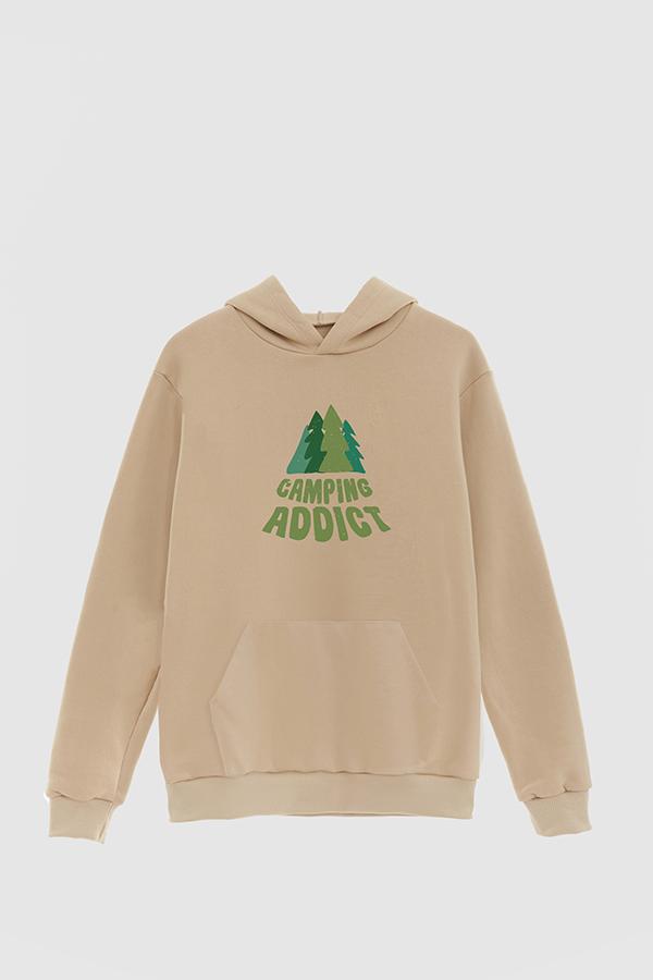 HOODIE ESTAMPADO CAMPING ADDICT