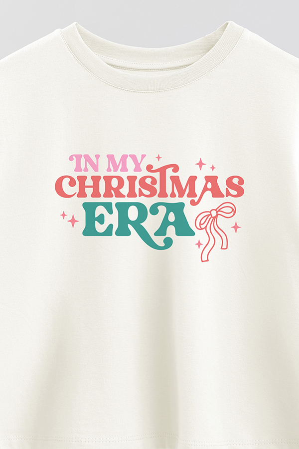 REMERA CROP IN MY CHRISTMAS ERA