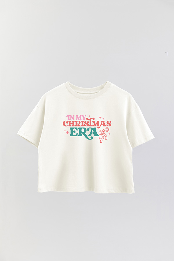 REMERA CROP IN MY CHRISTMAS ERA
