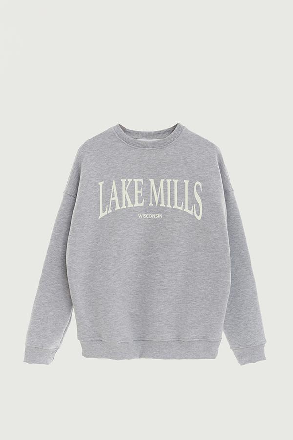 BUZO CREWNECK ESTAMPADO VARSITY LAKE MILLS