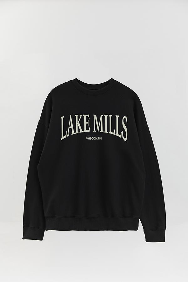 BUZO CREWNECK ESTAMPADO VARSITY LAKE MILLS