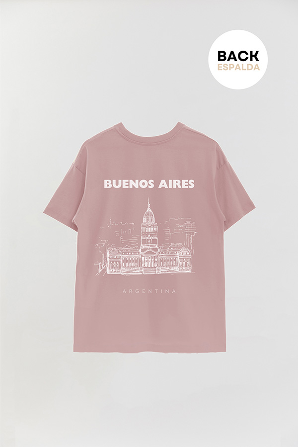 REMERA OVER ESTAMPADA ARG CONGRESO