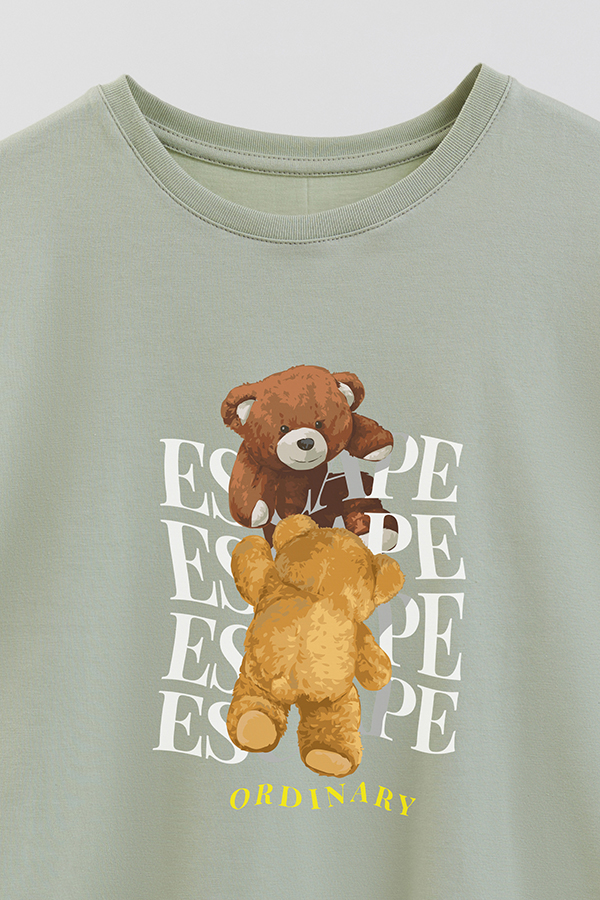REMERA GB OVERSIZE TEDDY ESCAPE