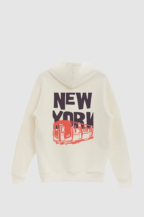 BUZO HOODIE ESTAMPADO WORLD METRO