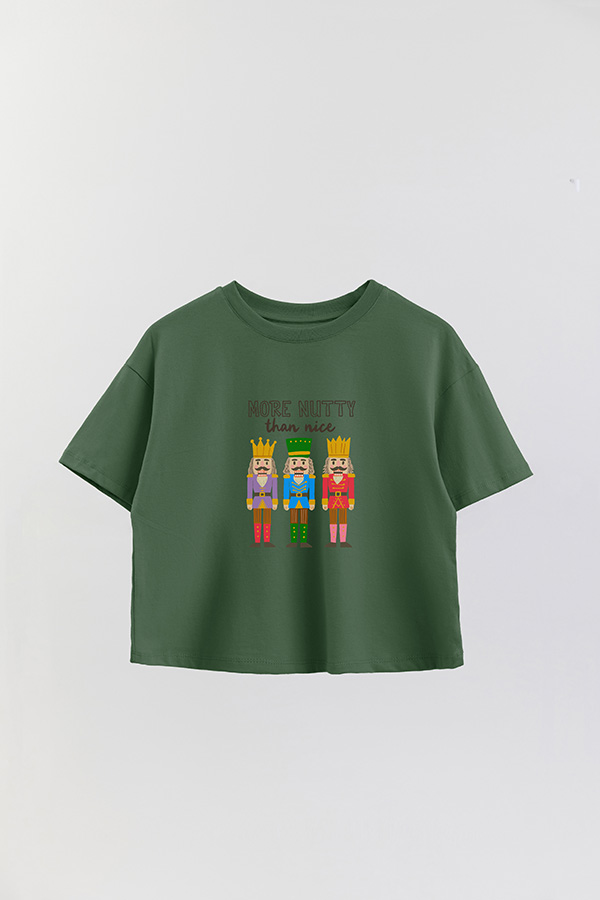 REMERA CROP MORE NUTTY