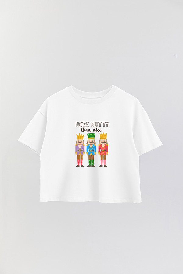 REMERA CROP MORE NUTTY