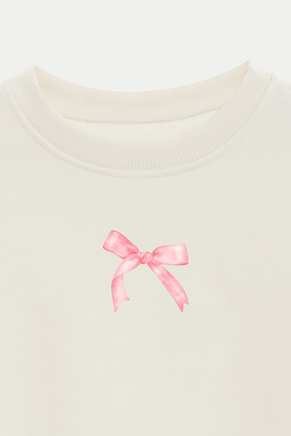 BUZO CROP ESTAMPADO COQUETTE BOW 5