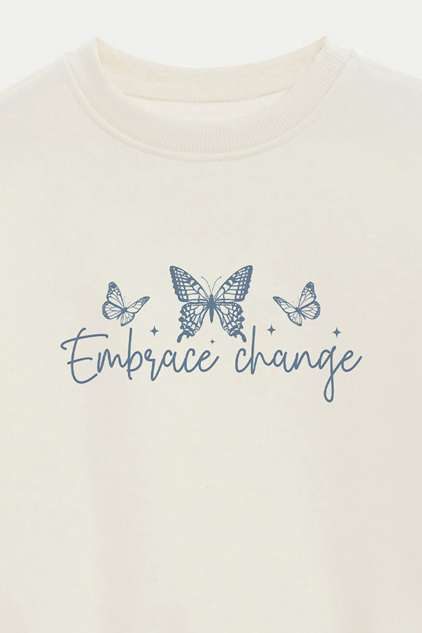 BUZO CROP ESTAMPADO MINIMAL LOVE EMBRACE