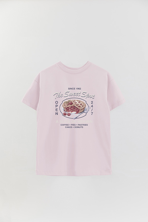 REMERA OVER ESTAMPADA SWEET SPOT