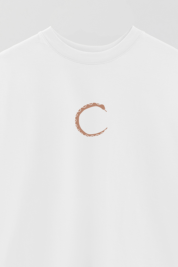REMERA OVER ESTAMPADA WESTERN SNAKE