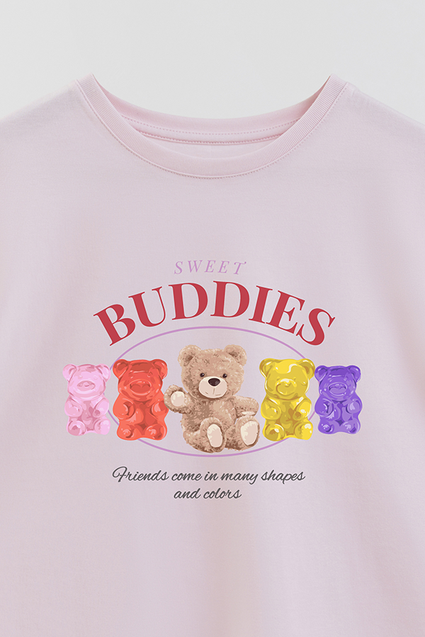 REMERA GB OVERSIZE BUDDIES