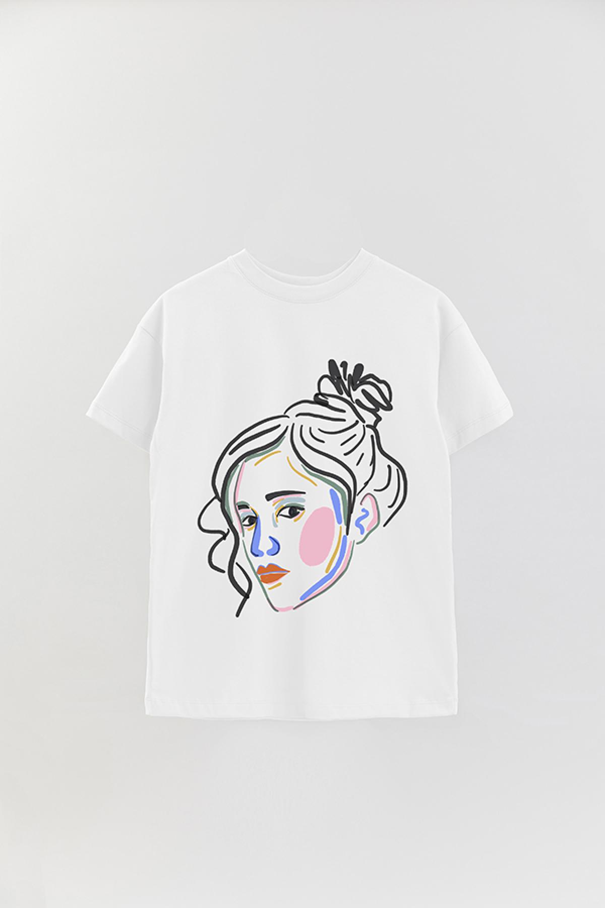 REMERA OVER ESTAMPADA CONTEMPO 3