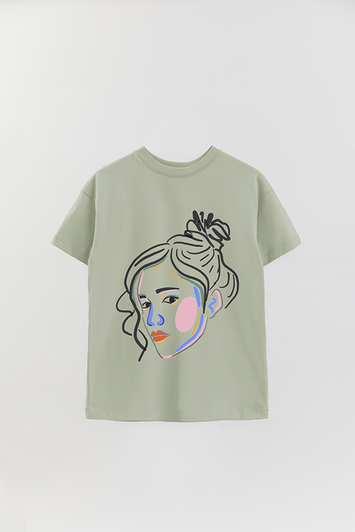 REMERA OVER ESTAMPADA CONTEMPO 3