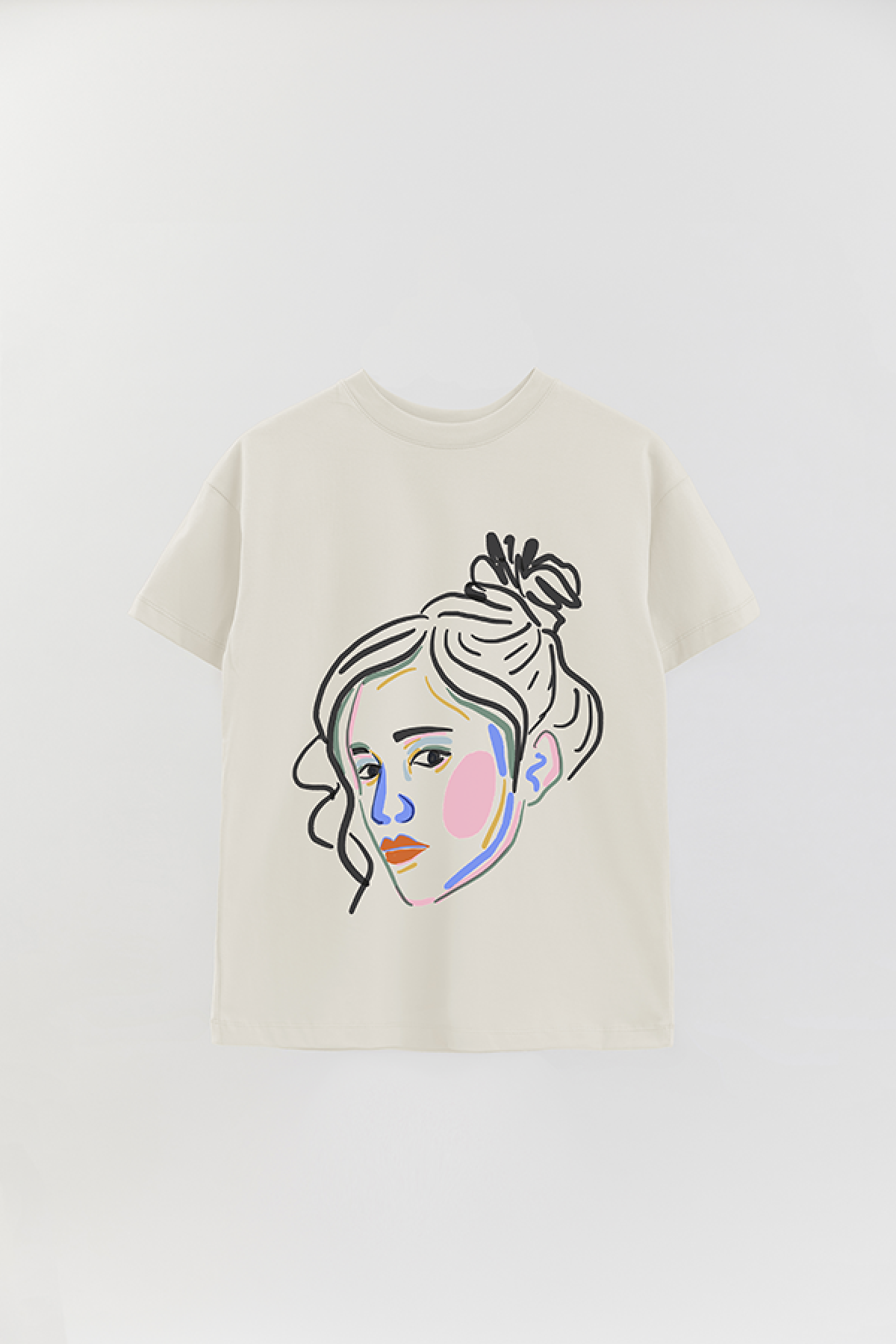 REMERA OVER ESTAMPADA CONTEMPO 3