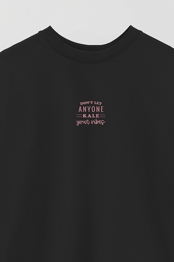 REMERA OVER ESTAMPADA VEGAN KALE