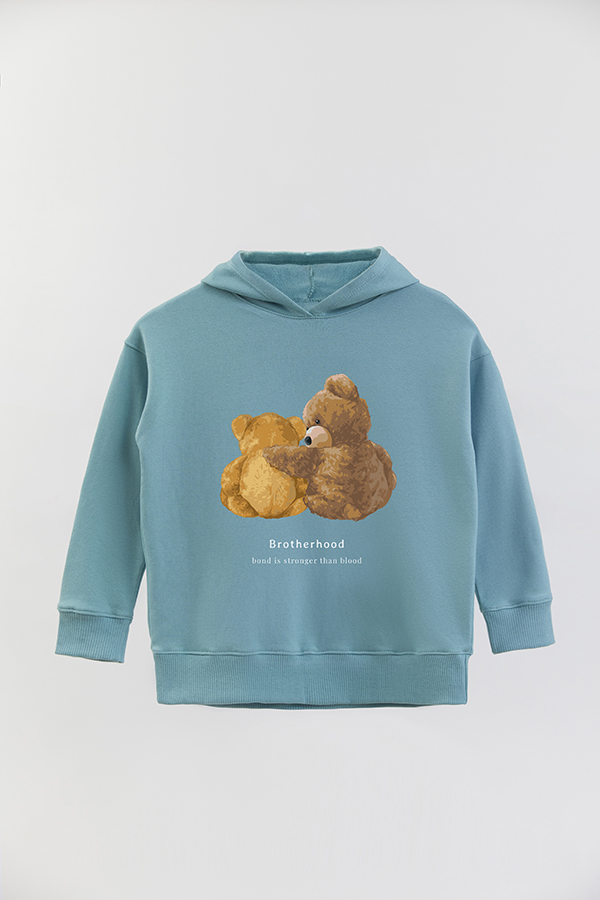 HOODIE RUSTICO KID TEDDY BROTHERHOOD