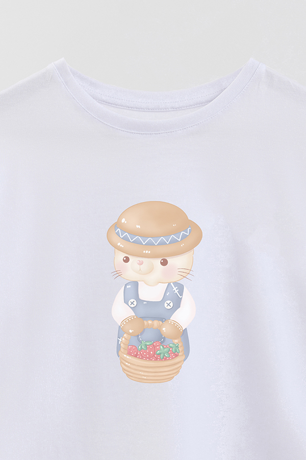 REMERA GIRL OVER HARVEST CAT HARVEST