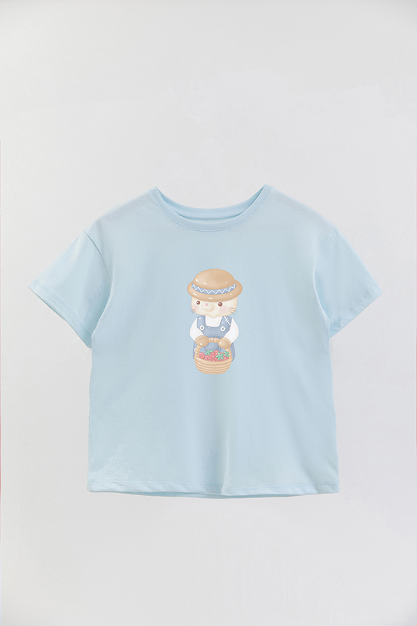 REMERA GIRL OVER HARVEST CAT HARVEST